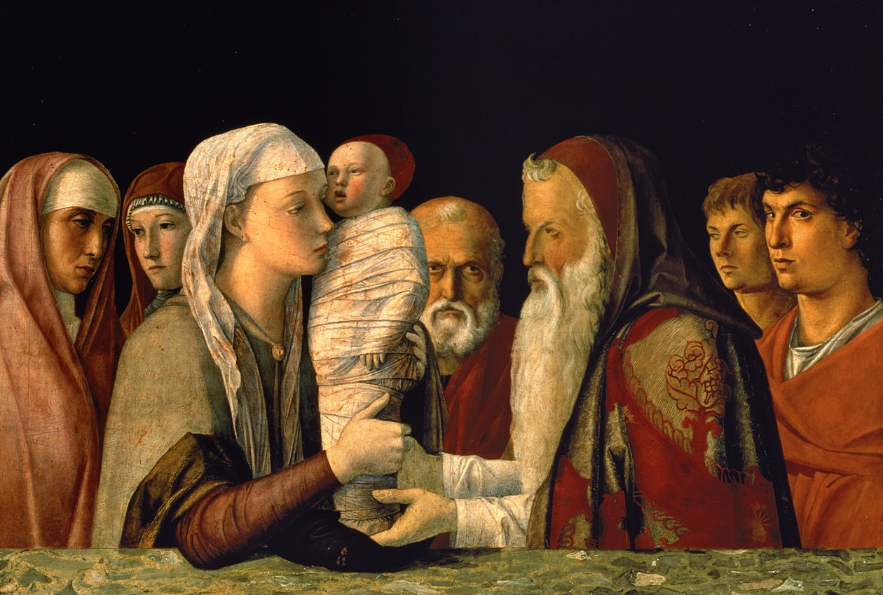 A apresentação de Jesus no templo de Giovanni Bellini