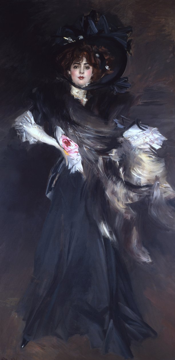Retrato de uma mulher de Giovanni Boldini