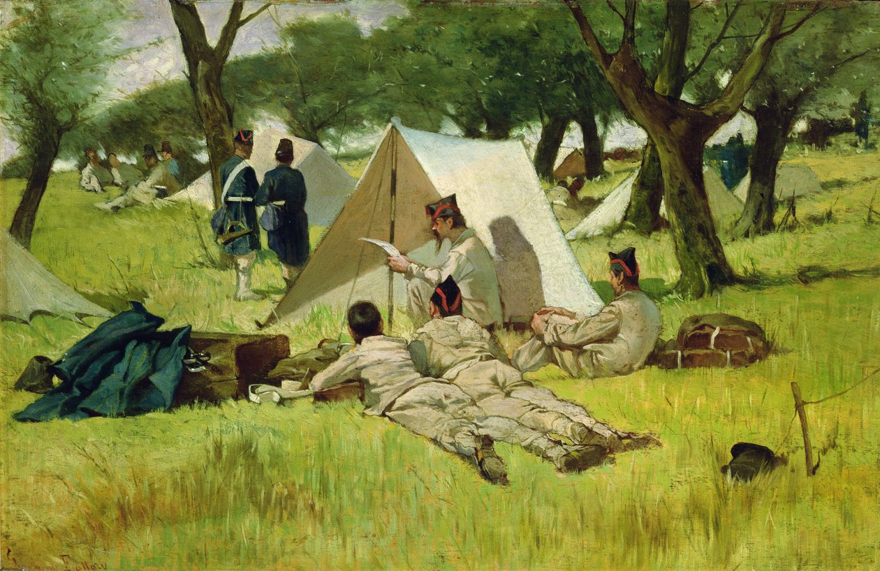 O campo de Giovanni Fattori