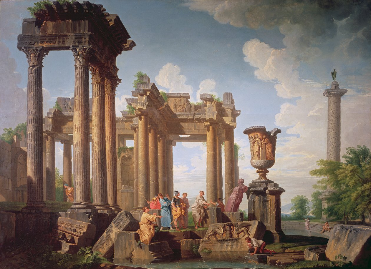 Cena Clássica de Giovanni Paolo Pannini
