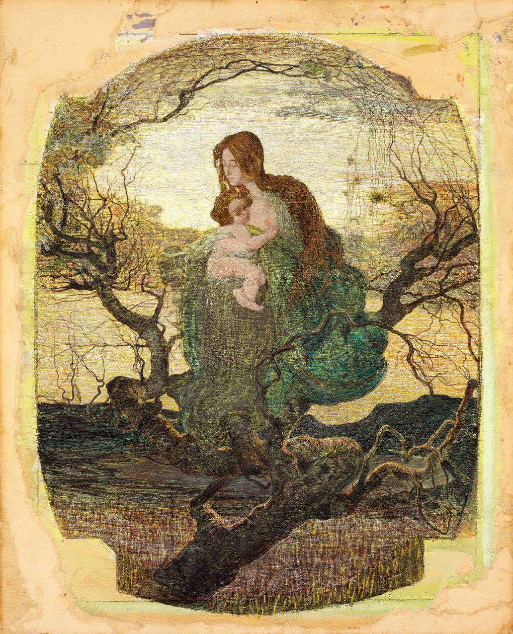 O anjo da vida de Giovanni Segantini