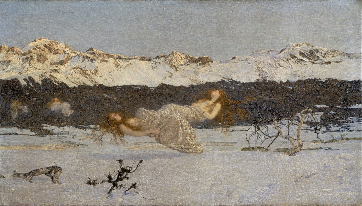A punição da luxúria de Giovanni Segantini