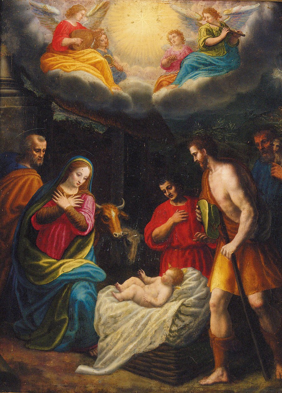 A Adoração dos Pastores de Giovanni Balducci