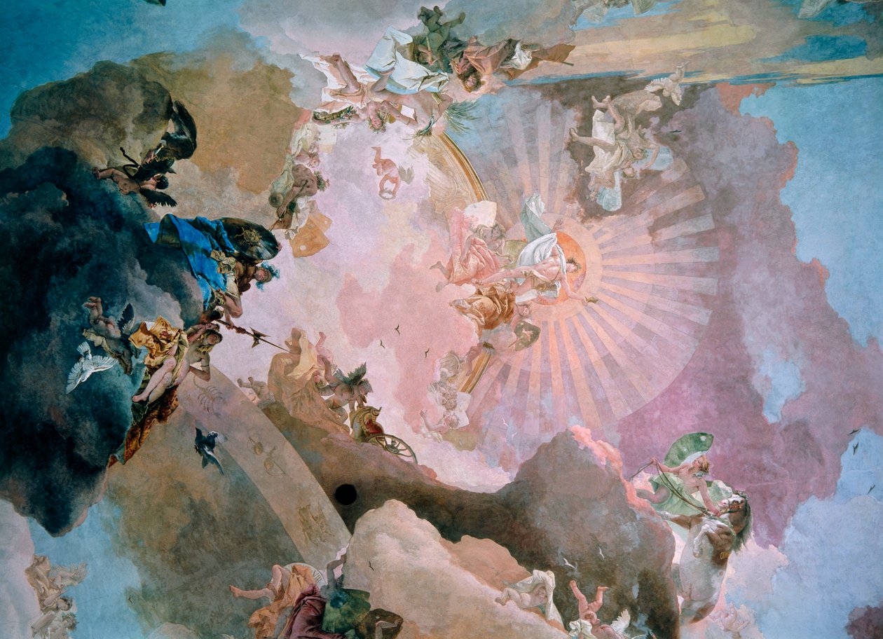 Olimpo de Giovanni Battista Tiepolo