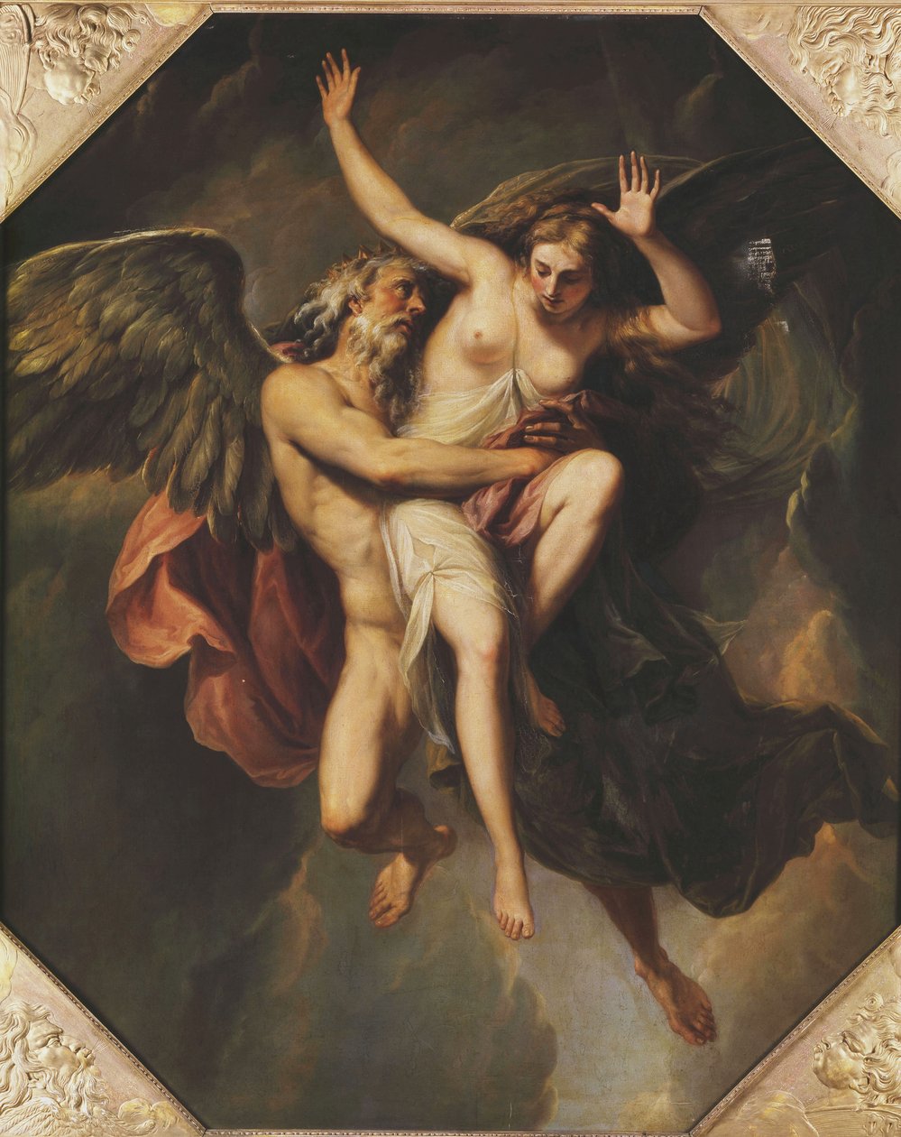 O Estupro de Oreithyia de Giovanni Battista Cipriani