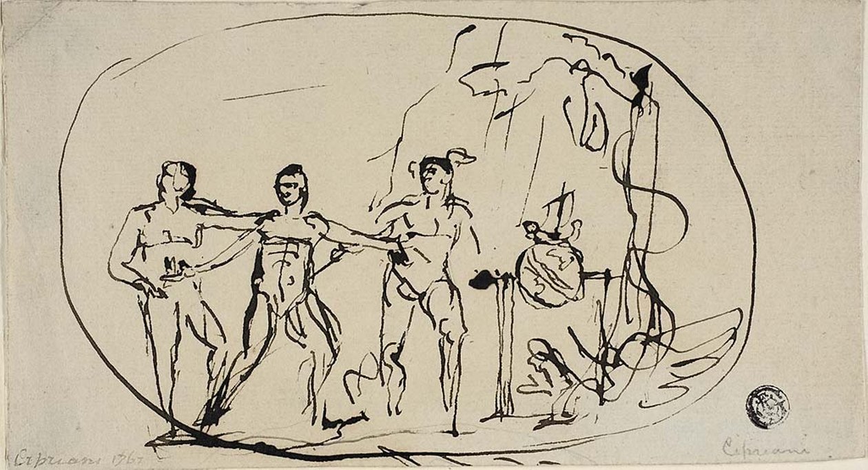 Três Figuras de Giovanni Battista Cipriani