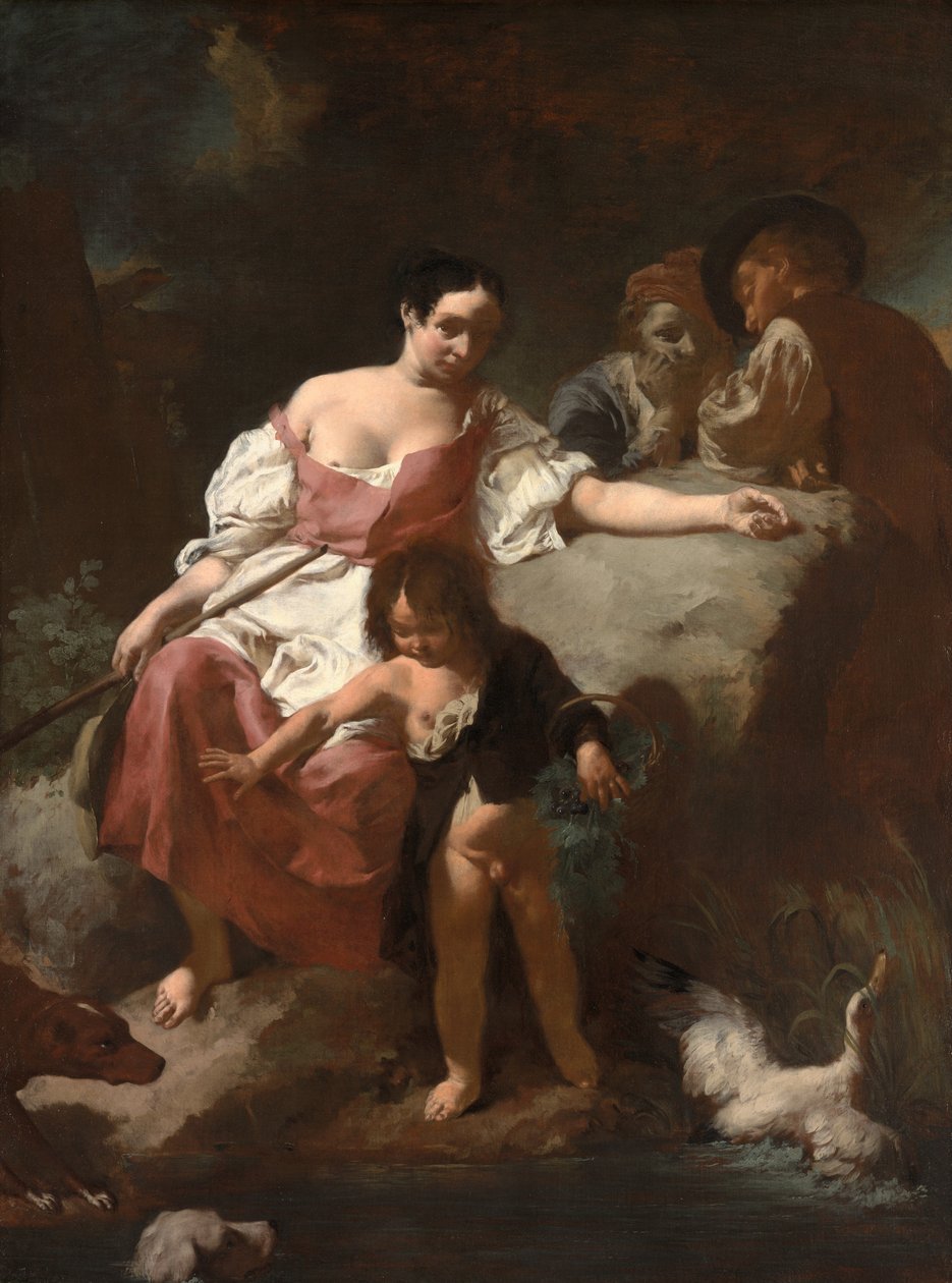 Cena pastoral de Giovanni Battista Piazzetta