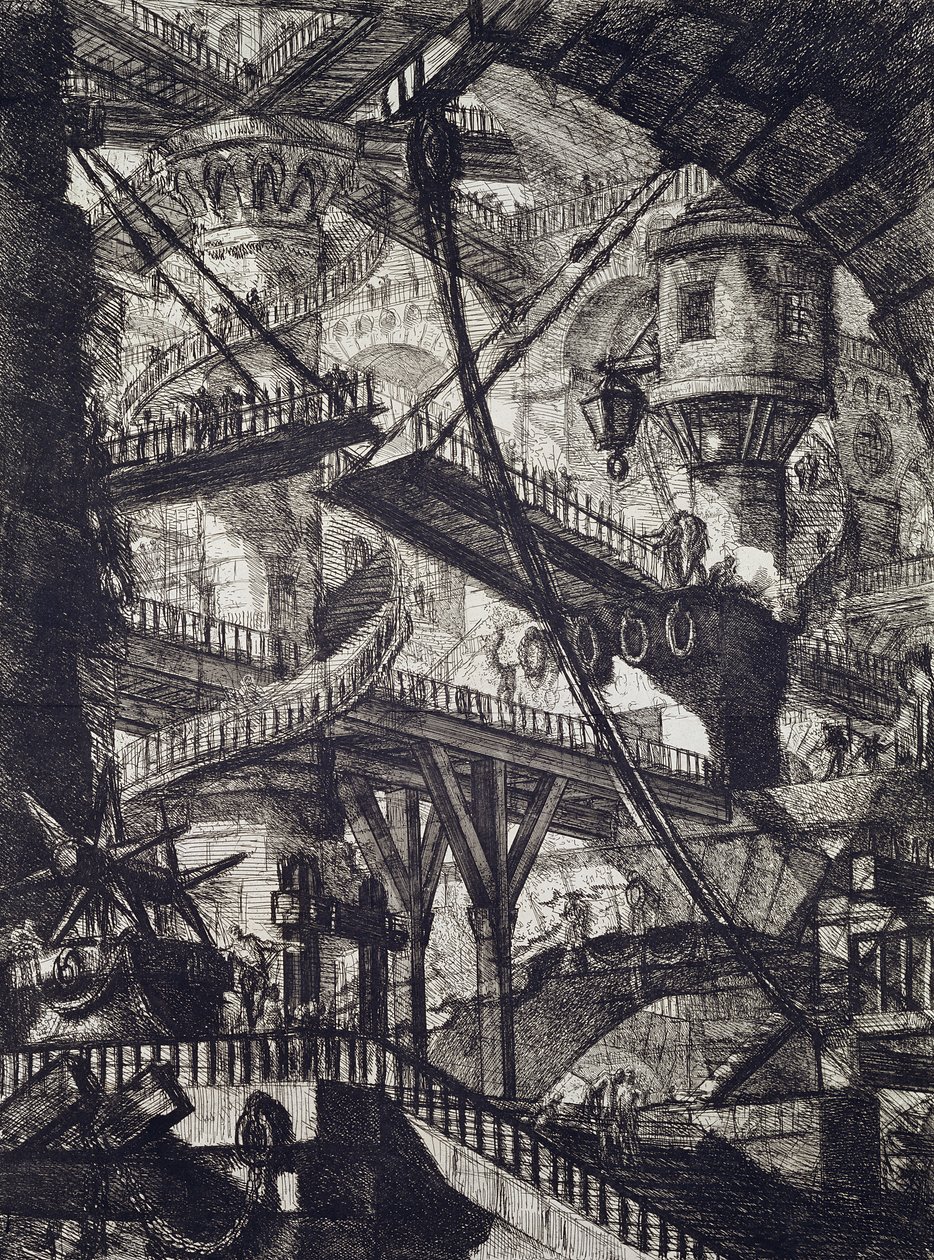 Prisões VII de Giovanni Battista Piranesi