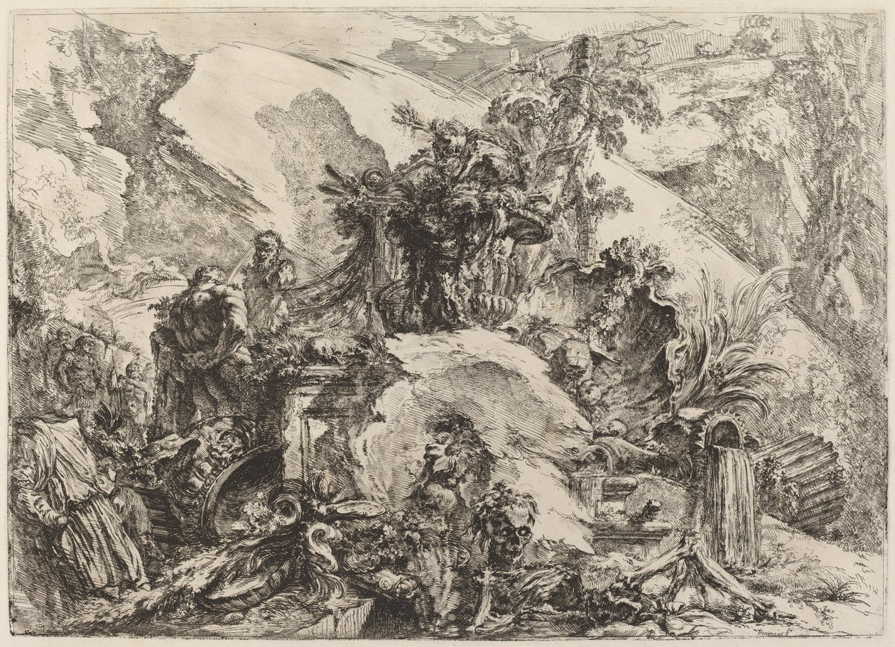 Os Esqueletos de Giovanni Battista Piranesi
