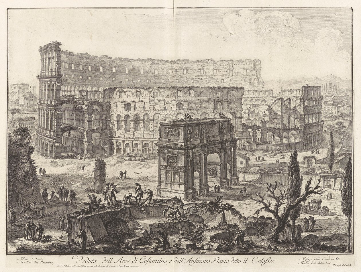 Vista do de Giovanni Battista Piranesi
