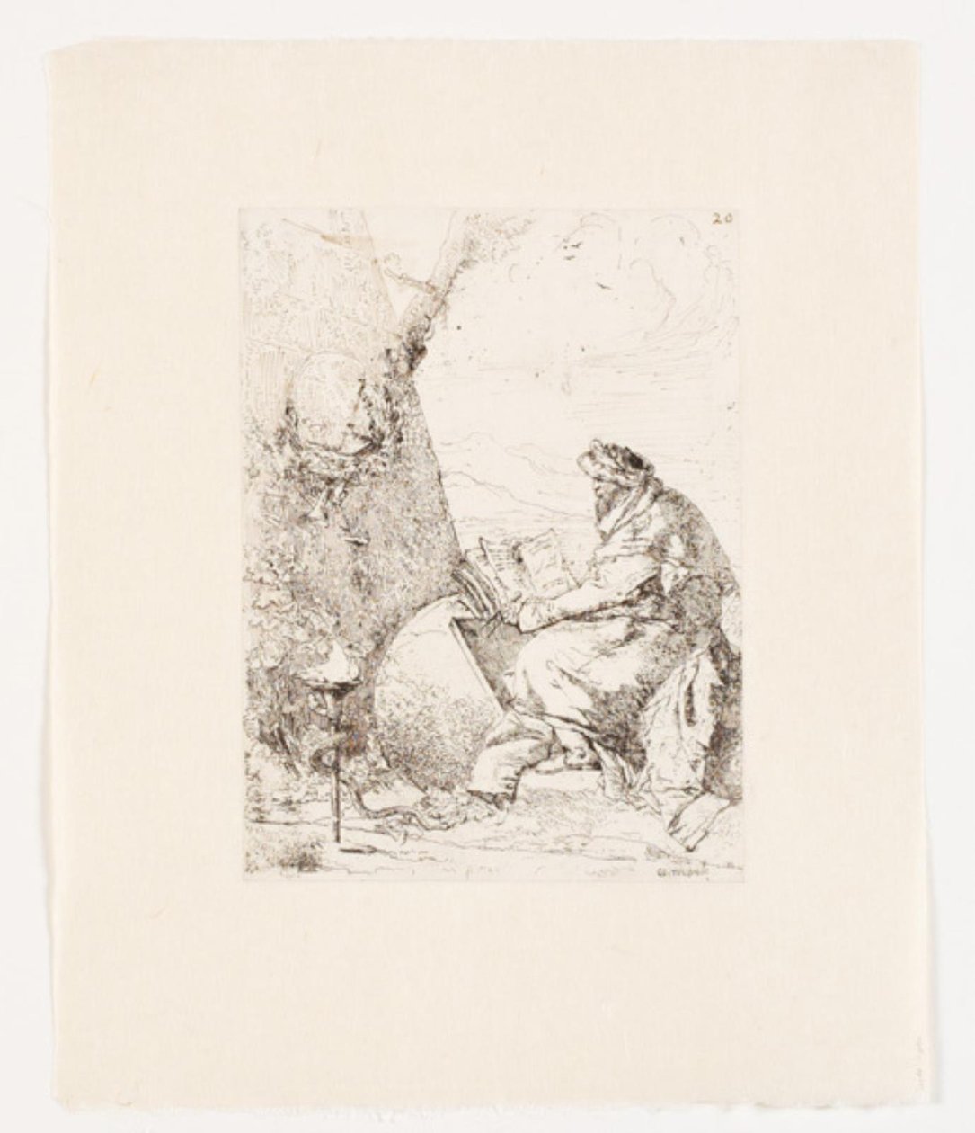 O filósofo de Giovanni Battista Tiepolo