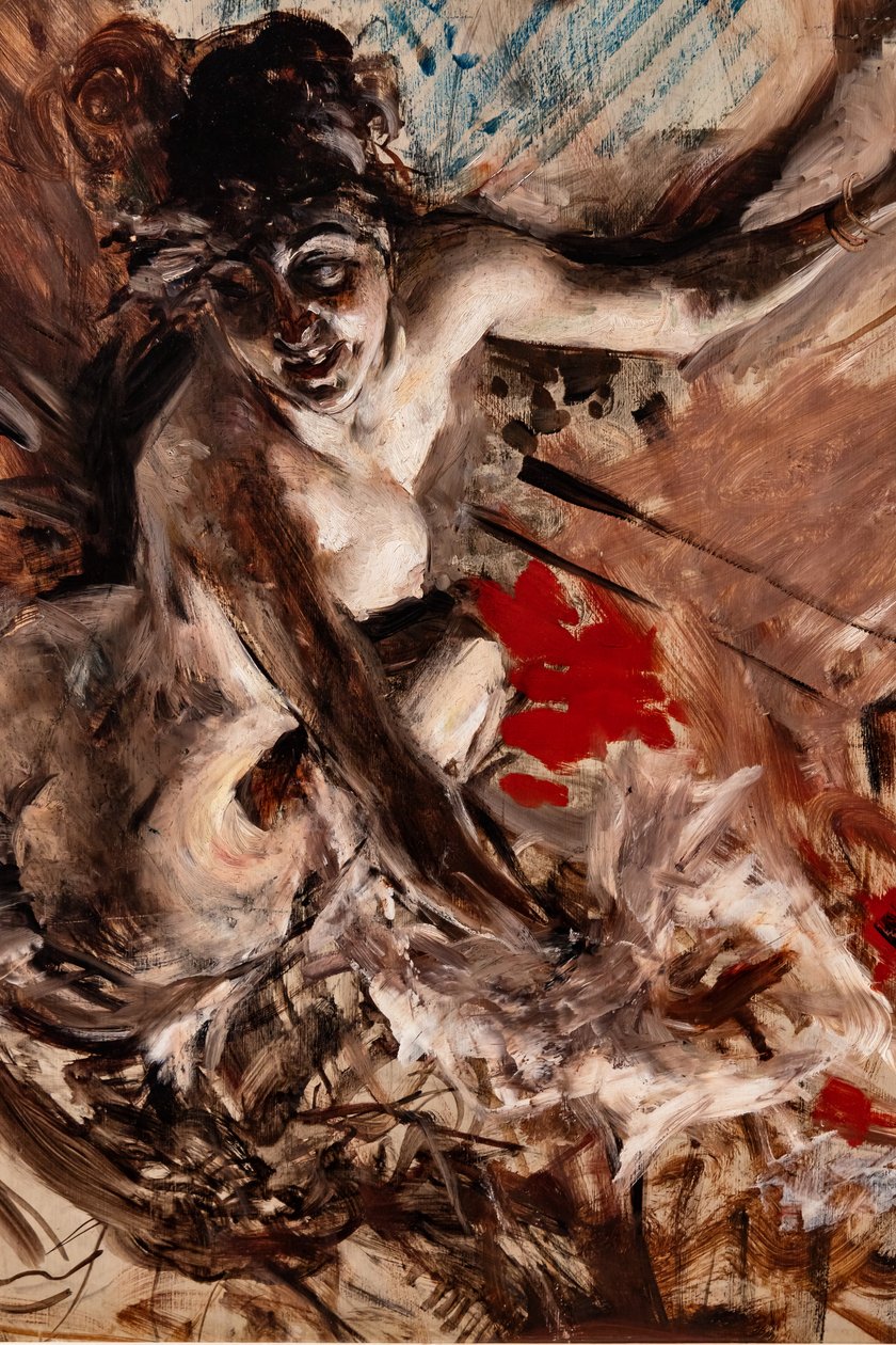Madame de Joss, detail de Giovanni Boldini