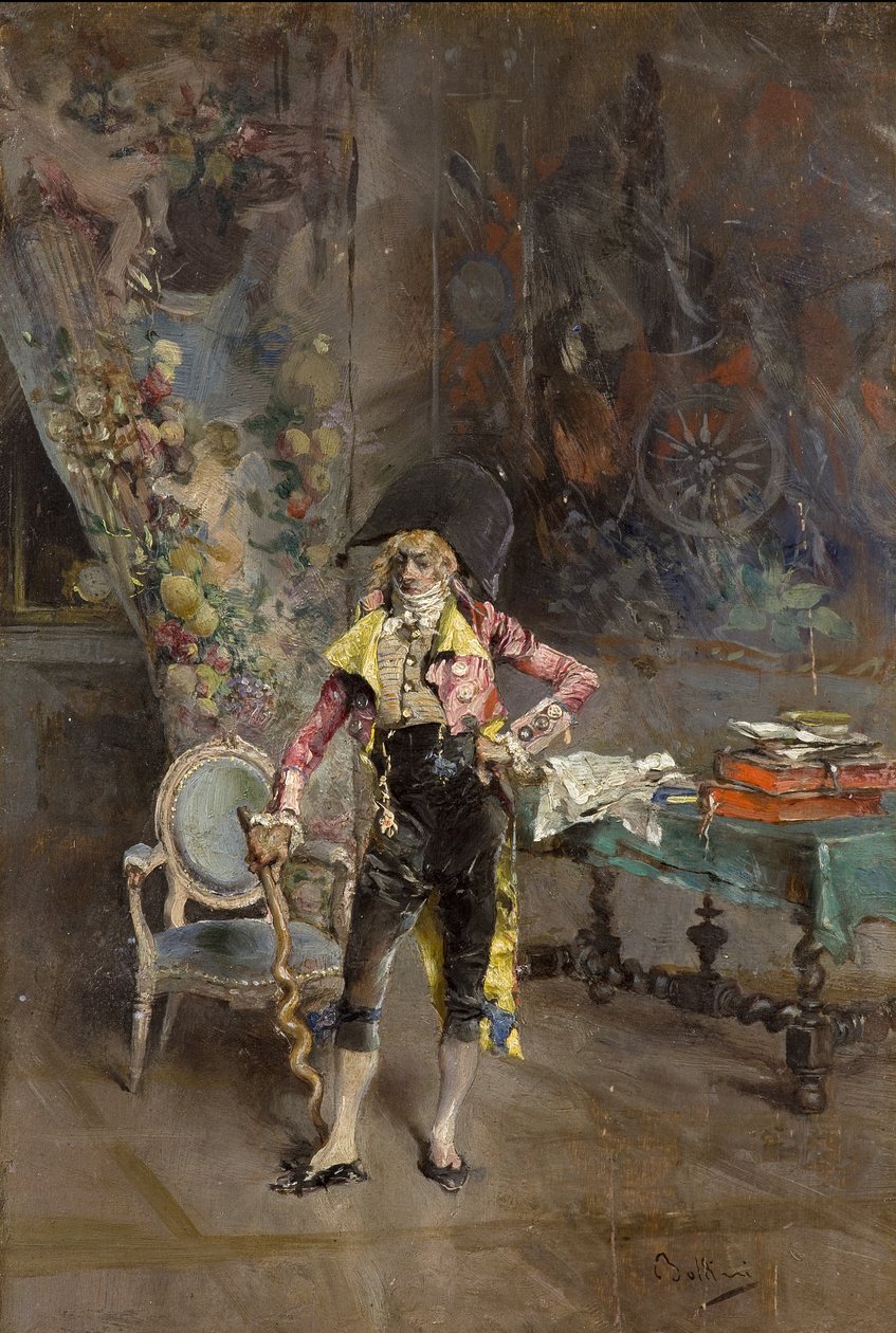 Retrato de um homem de Giovanni Boldini