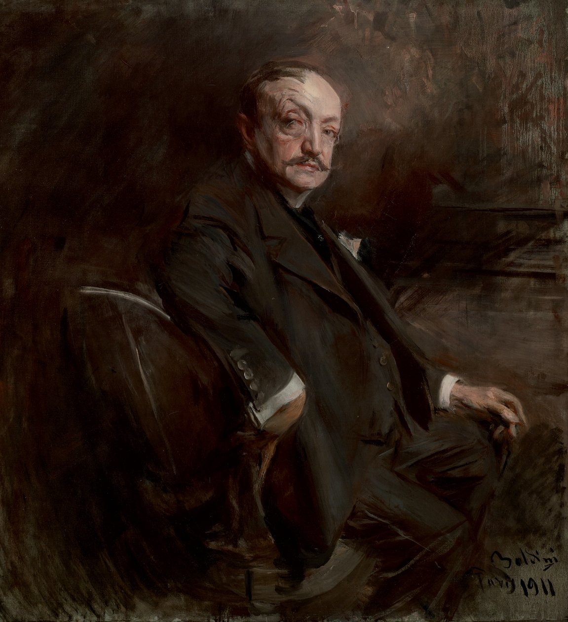 Auto-retrato, 1911. de Giovanni Boldini