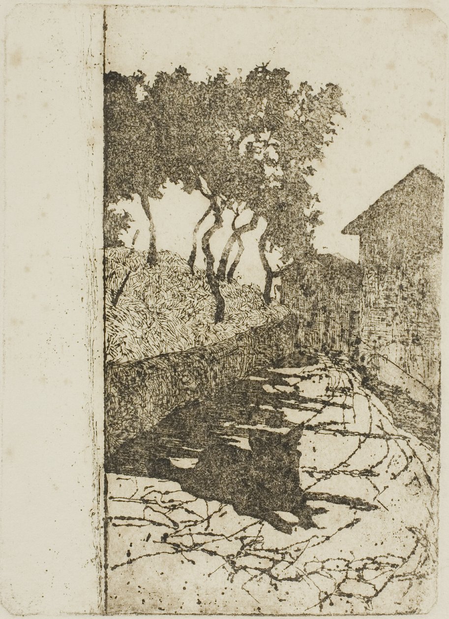 O Cão Negro de Giovanni Fattori