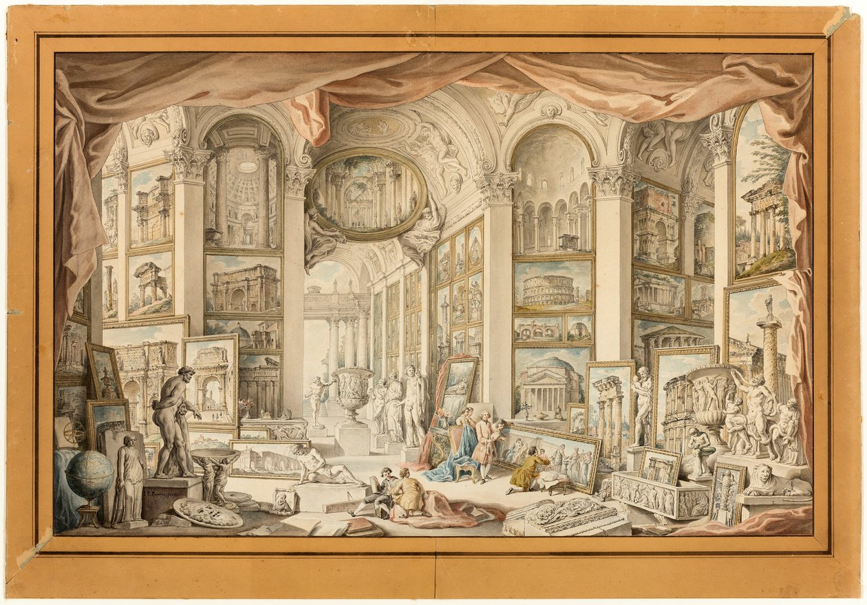 Roma antiga de Giovanni Paolo Panini
