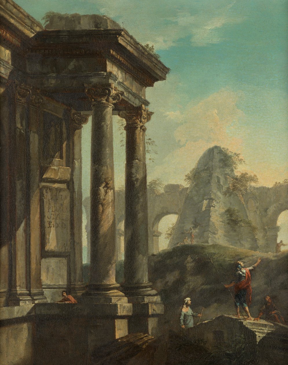Ruínas romanas de Giovanni Paolo Pannini