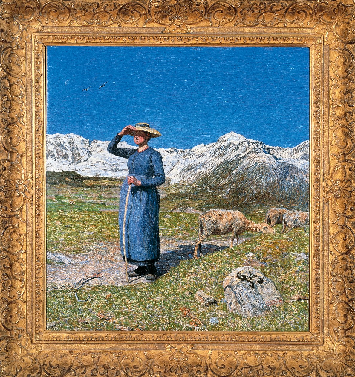 Meio-dia nos Alpes de Giovanni Segantini