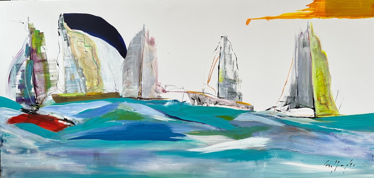 Outro jogo (pintura) de Gisela Gaffoglio