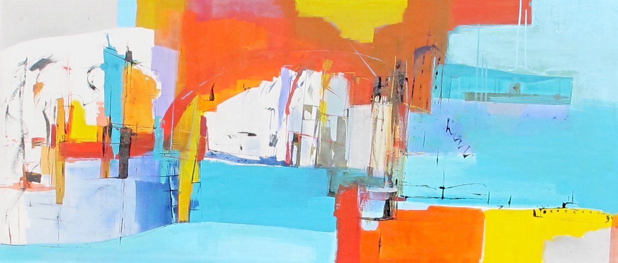 becauseilikeit (pintura) de Gisela Gaffoglio