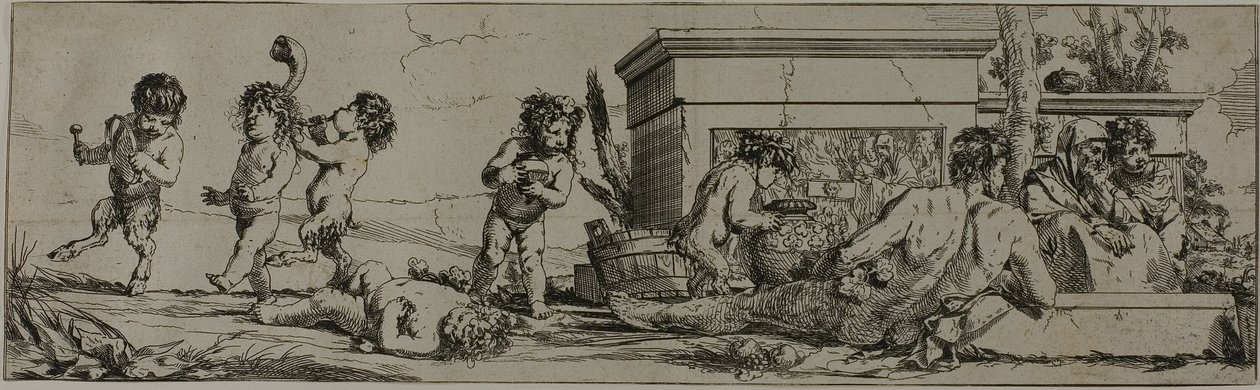 Bacanal de Giulio Carpioni