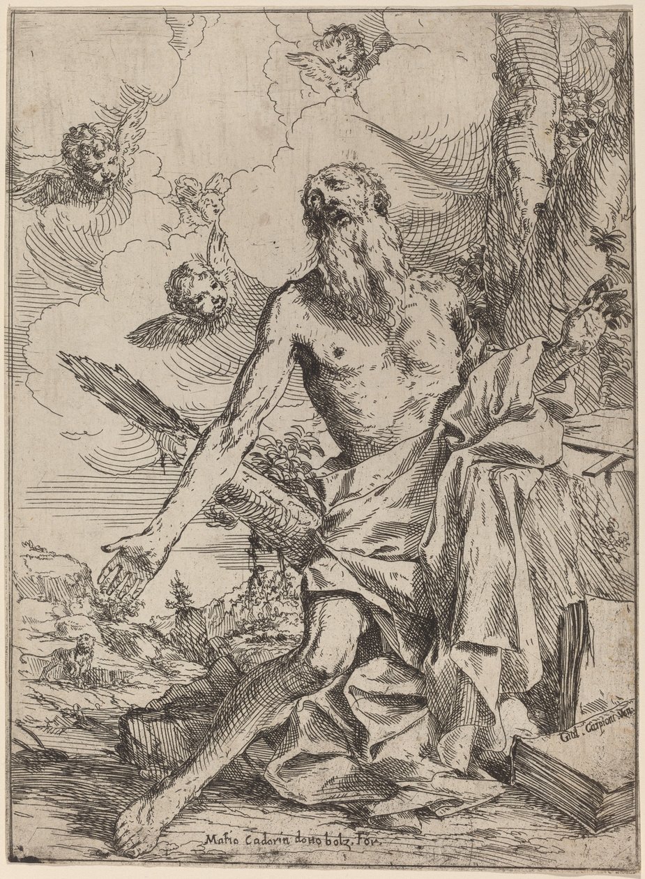 São Jerônimo de Giulio Carpioni