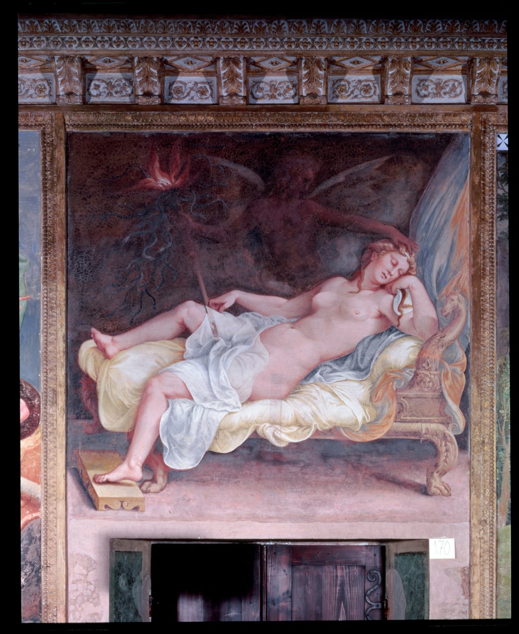 O Sonho de Hecuba de Giulio Romano