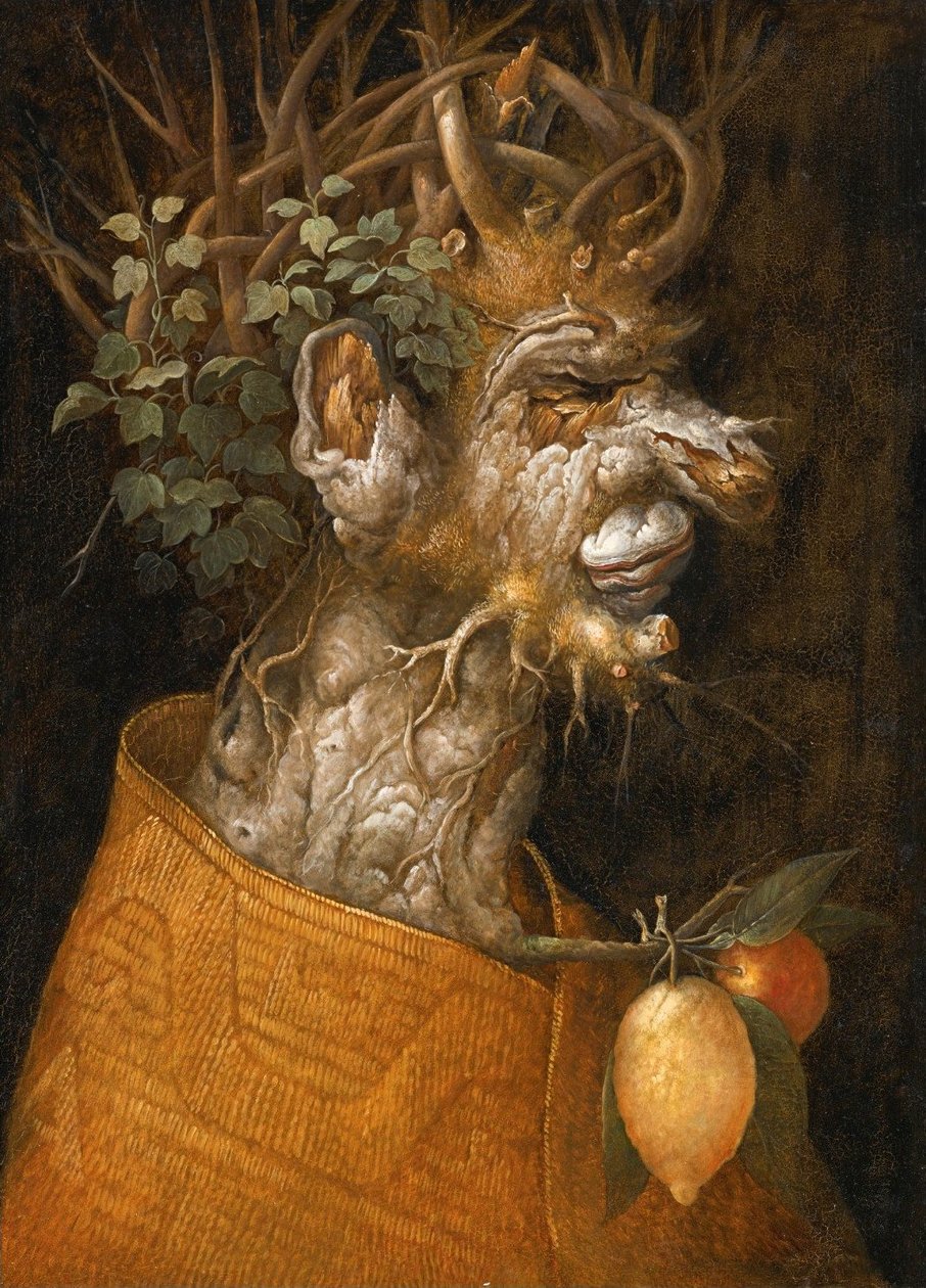 Alegoria do inverno de Giuseppe Arcimboldo