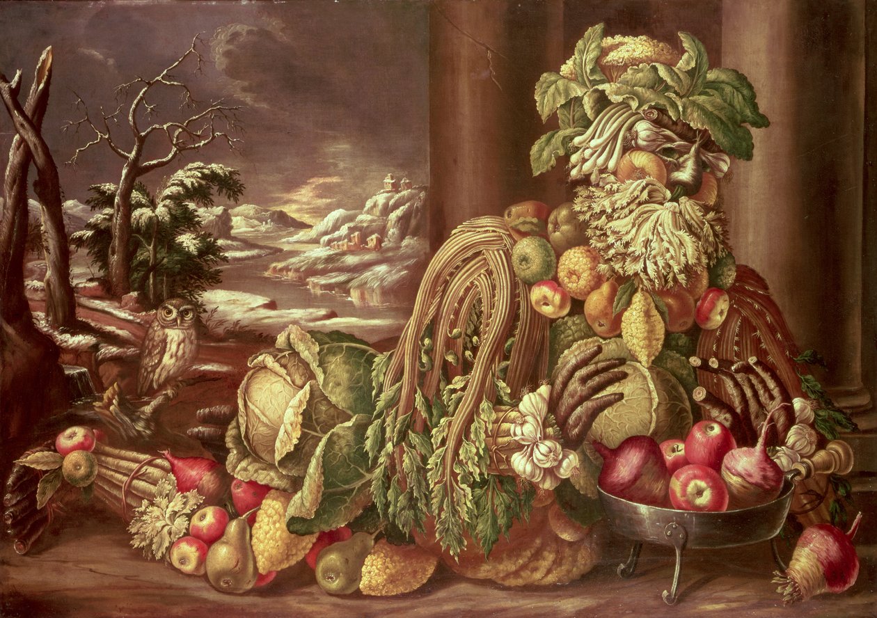 Inverno de Giuseppe Arcimboldo