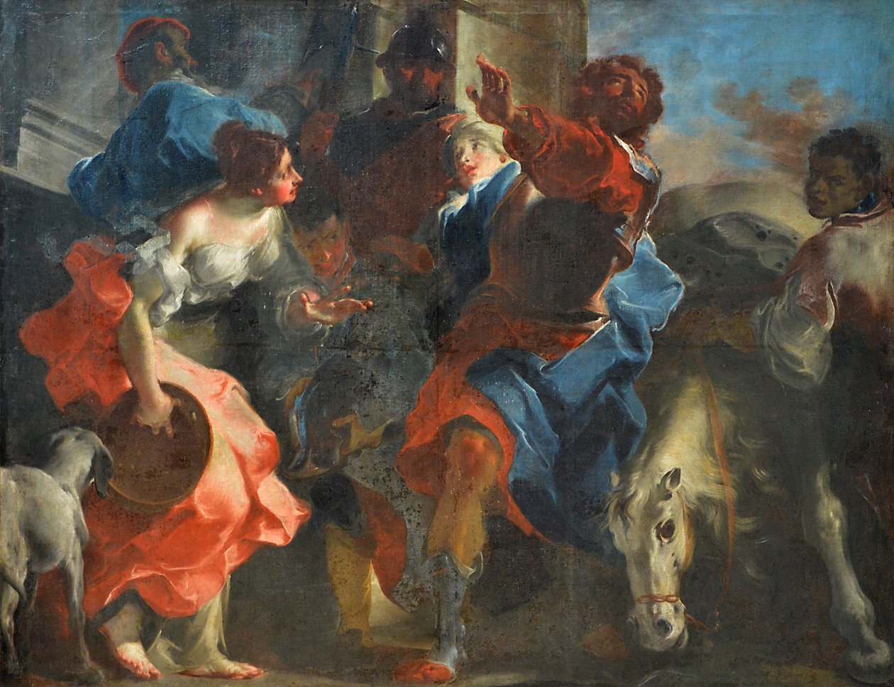 A menina de Jefté de Giuseppe Bazzani