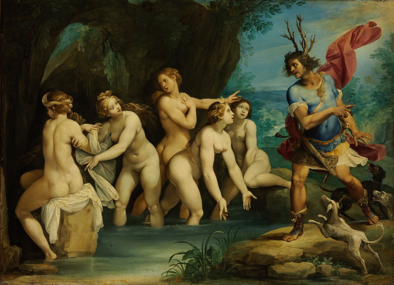Diana e Actaeon de Giuseppe Cesari