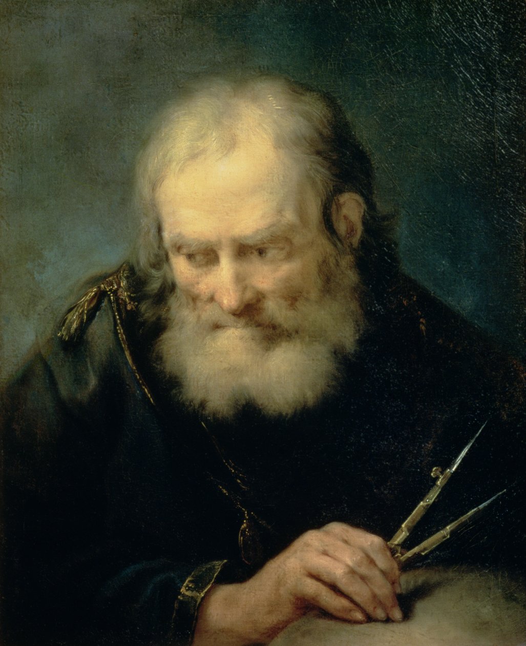 Um astrônomo de Giuseppe Nogari