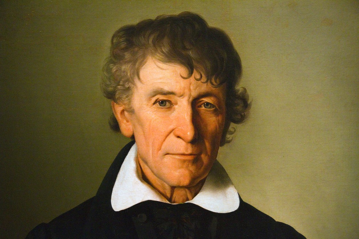 Retrato de um homem velho de Giuseppe Tominz
