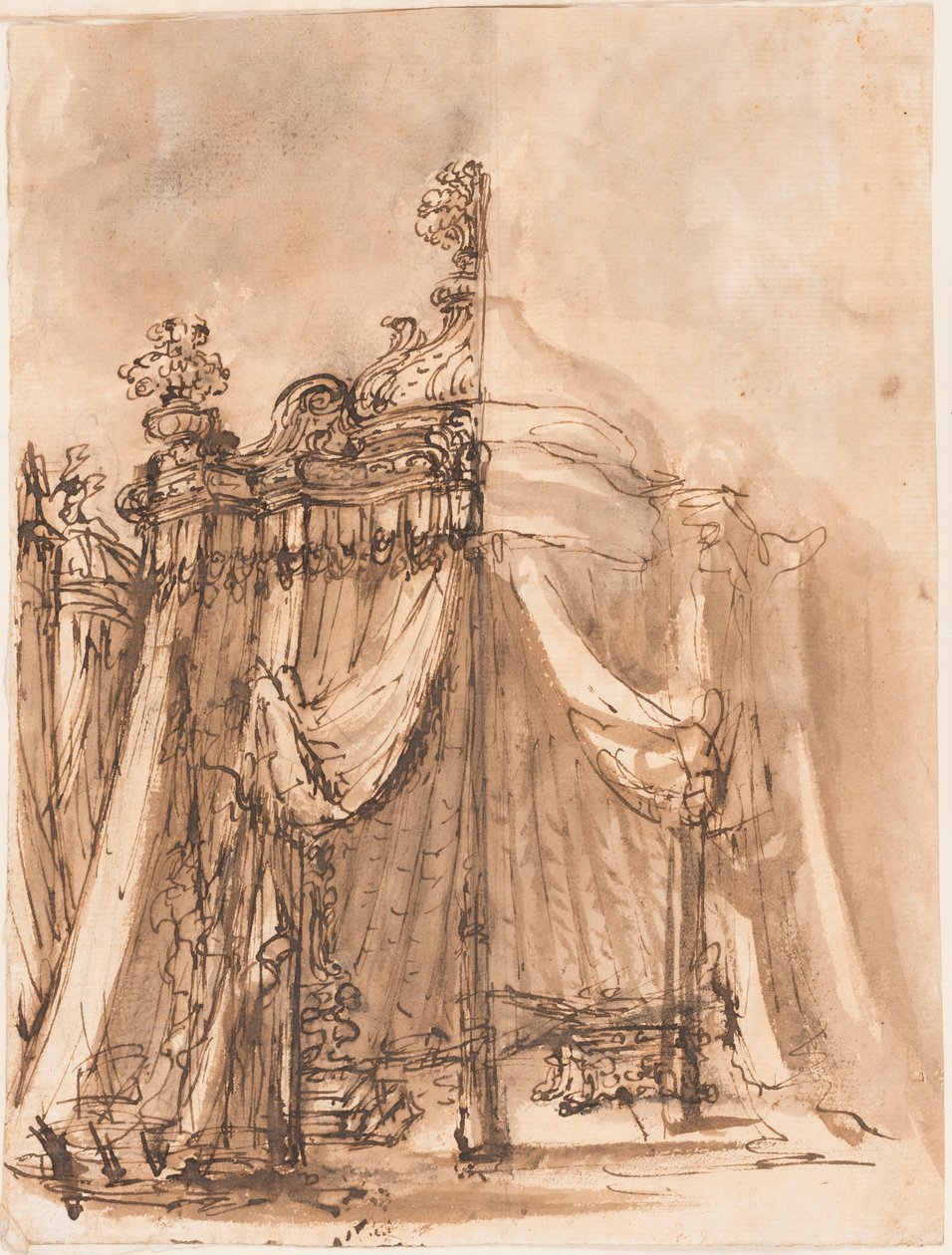 tenda real de Giuseppe Barberi