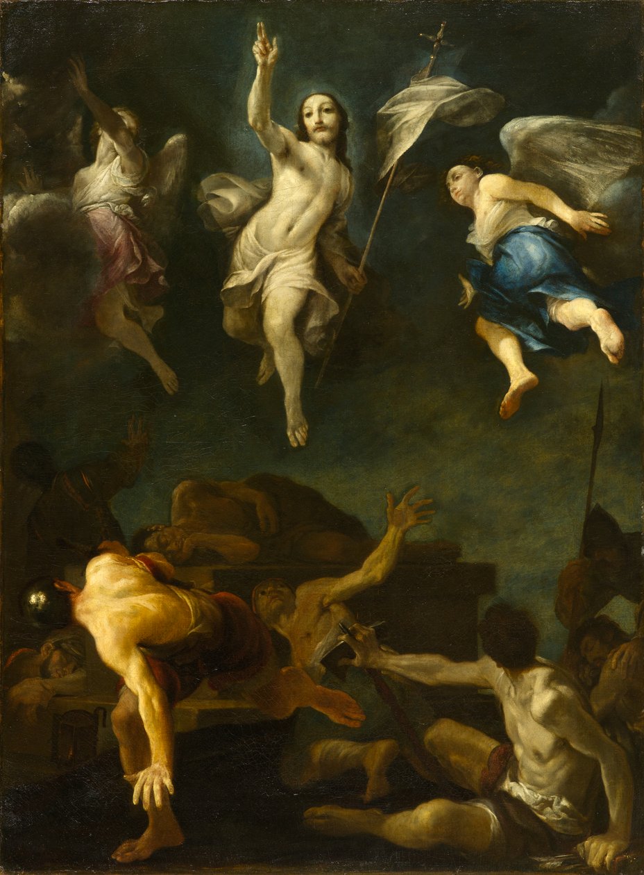 A ressurreição de Cristo, c.1690 de Giuseppe Maria Crespi