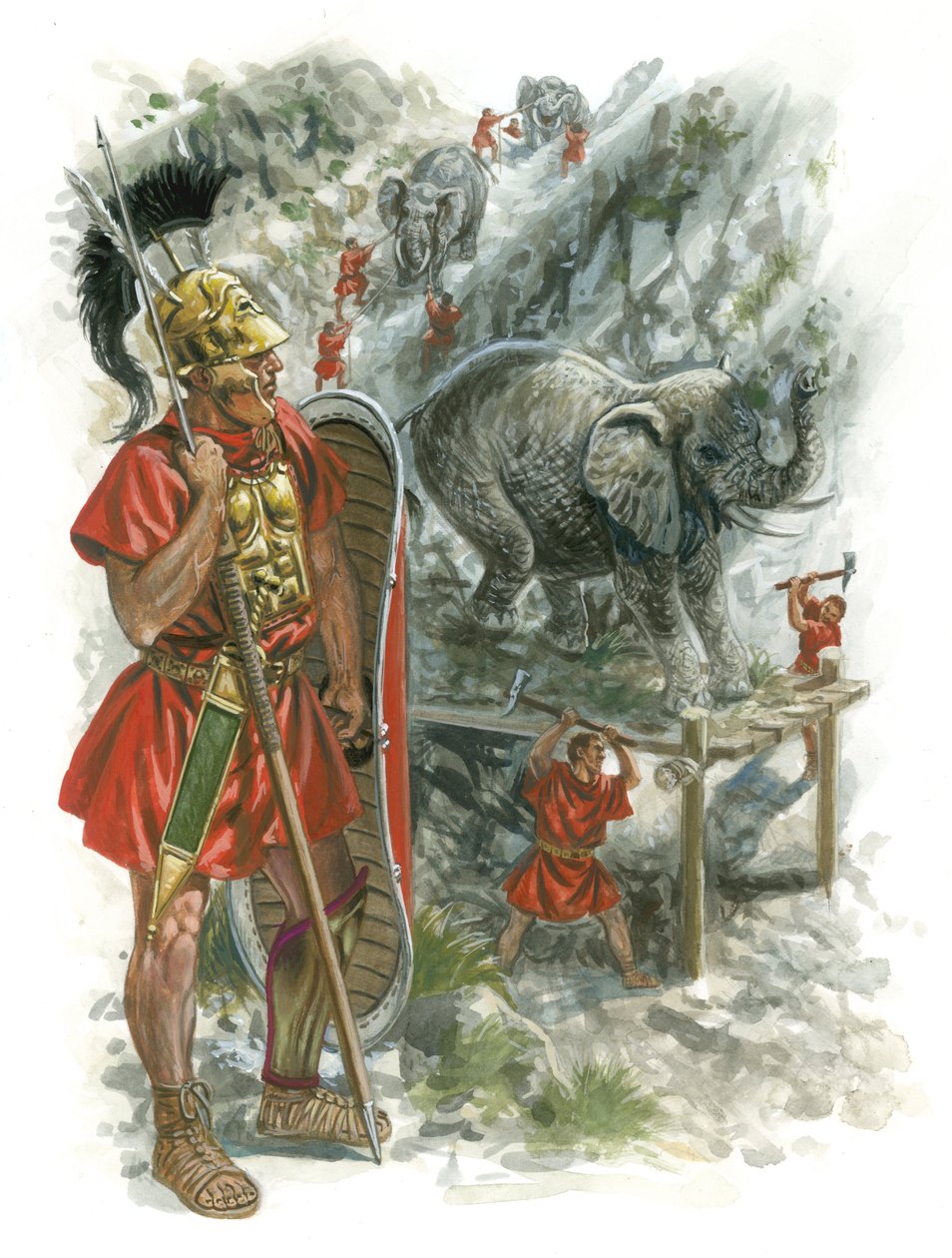 Guerras macedónicas de Roma de Giuseppe Rava