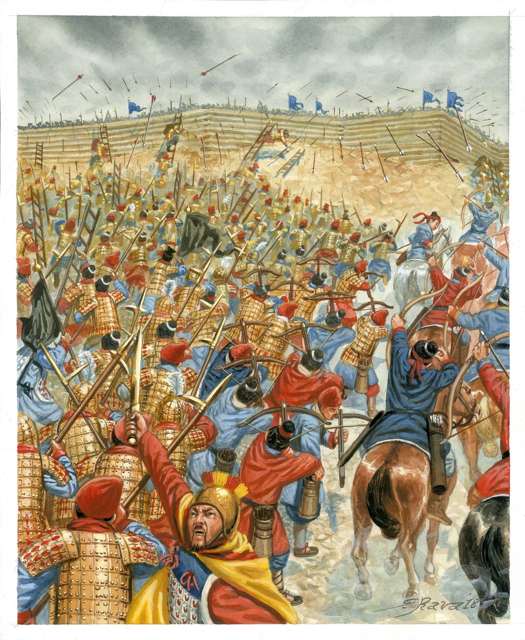 A Batalha de Changping de Giuseppe Rava