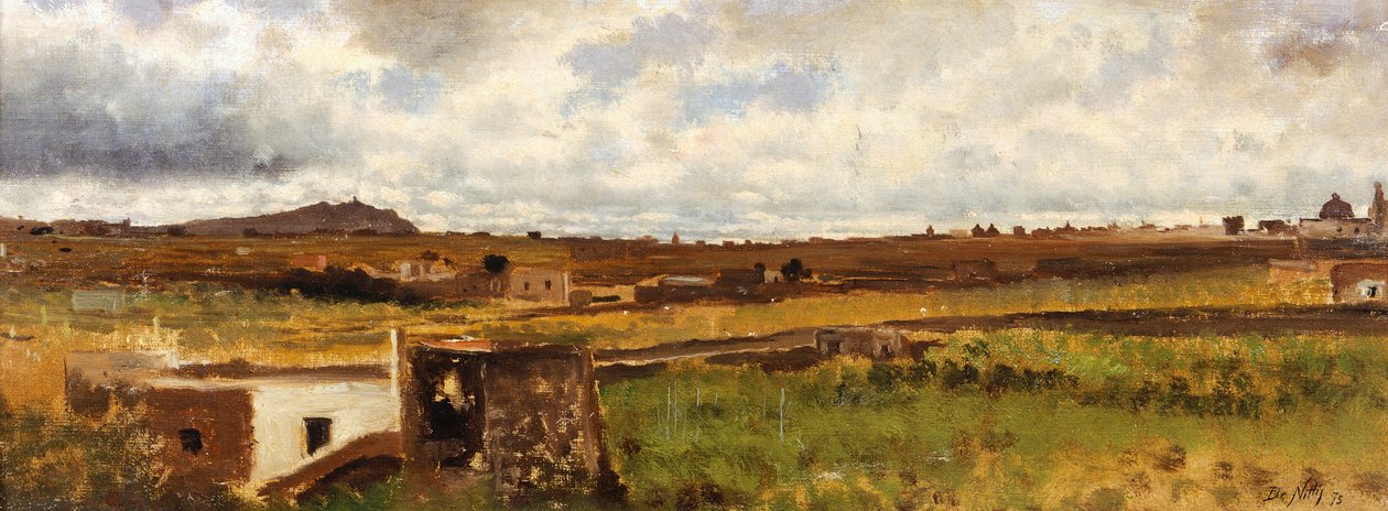Paisagem de Giuseppe or Joseph de Nittis