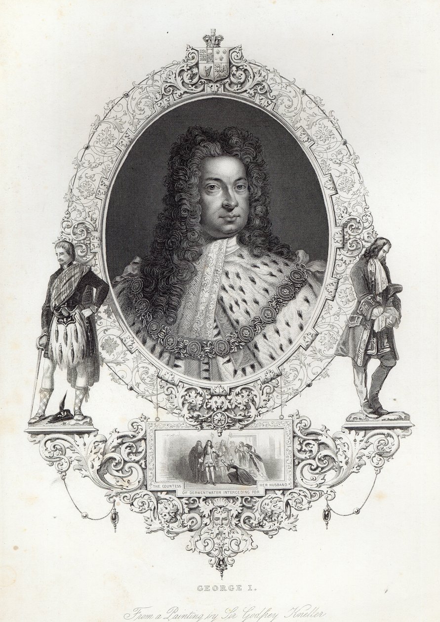 George I de Godfrey Kneller
