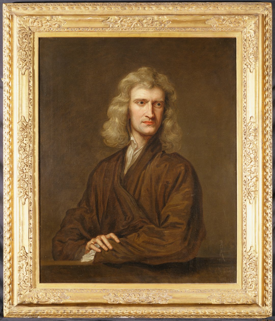 Retrato de Sir Isaac Newton de Godfrey Kneller