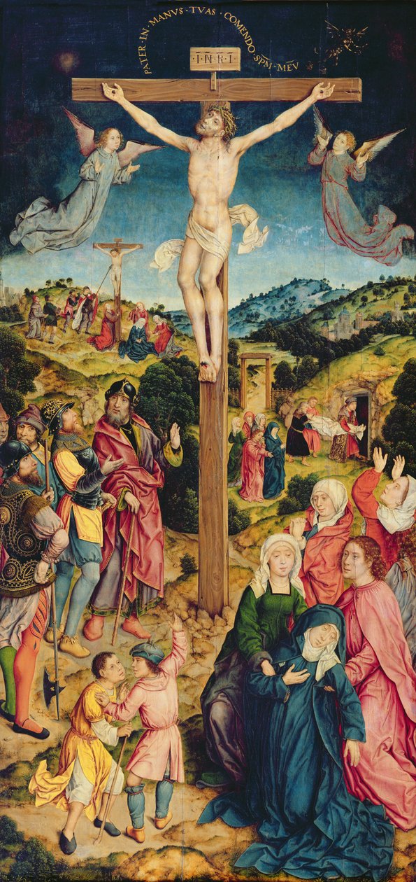 Cristo na cruz de Goossen van der Weyden