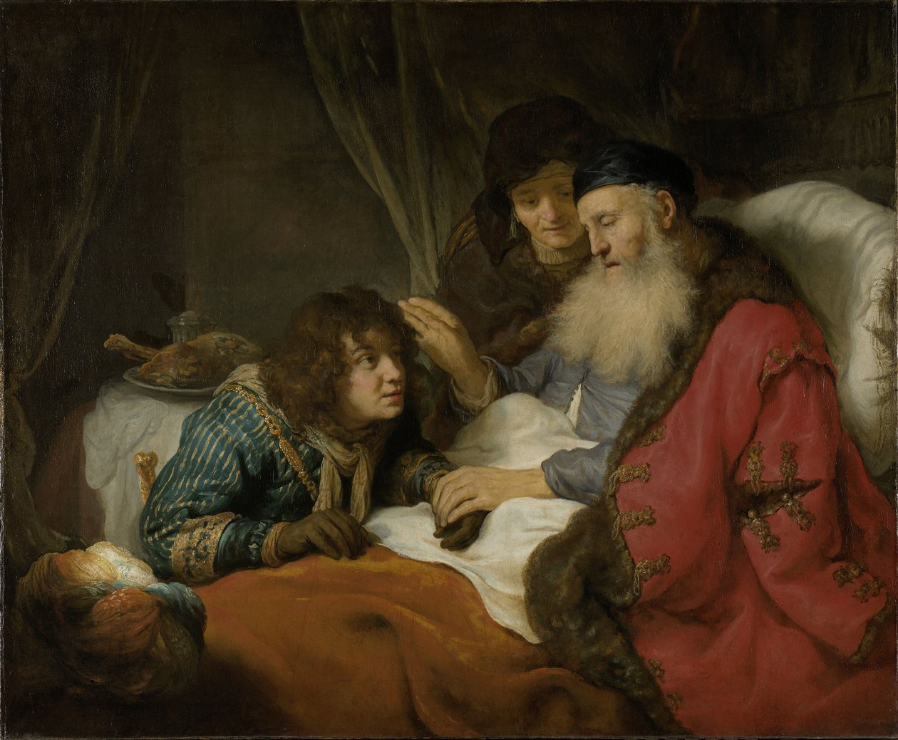 Isaac Bênção Jacó, c.1638 de Govaert Flinck
