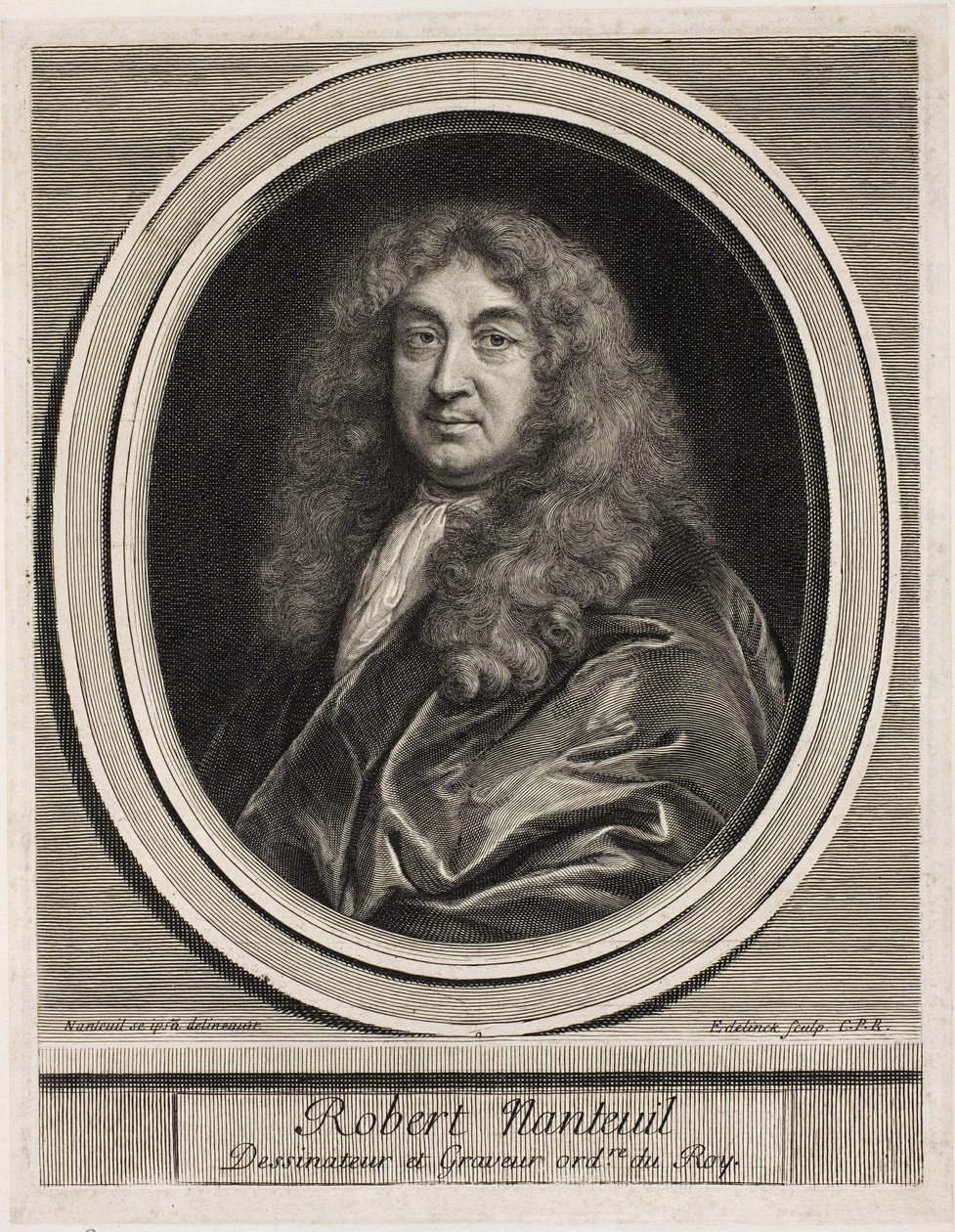 Robert Nanteuil de Gérard Edelinck