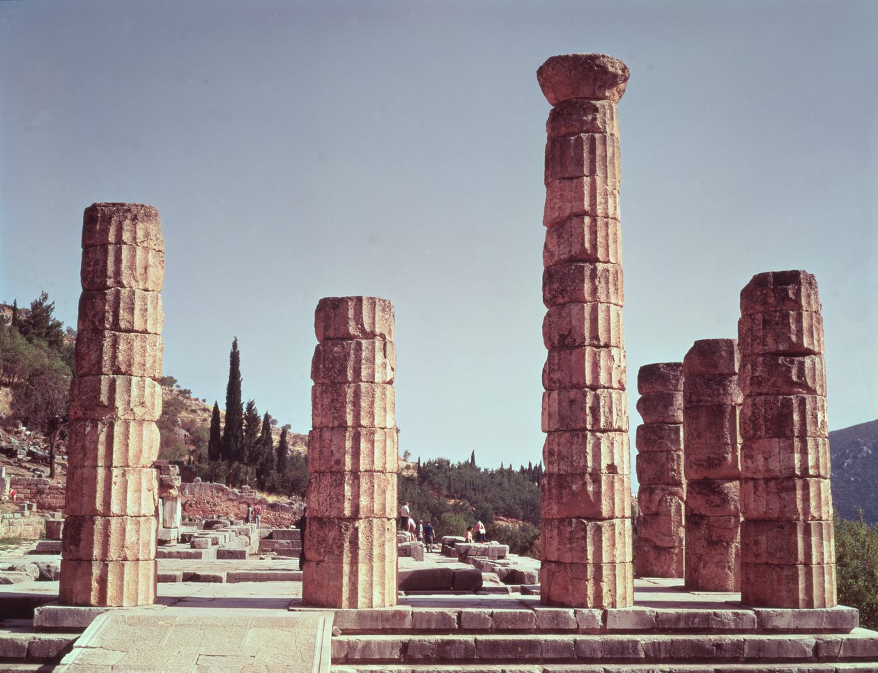 Ruínas do Templo de Apolo de Greek