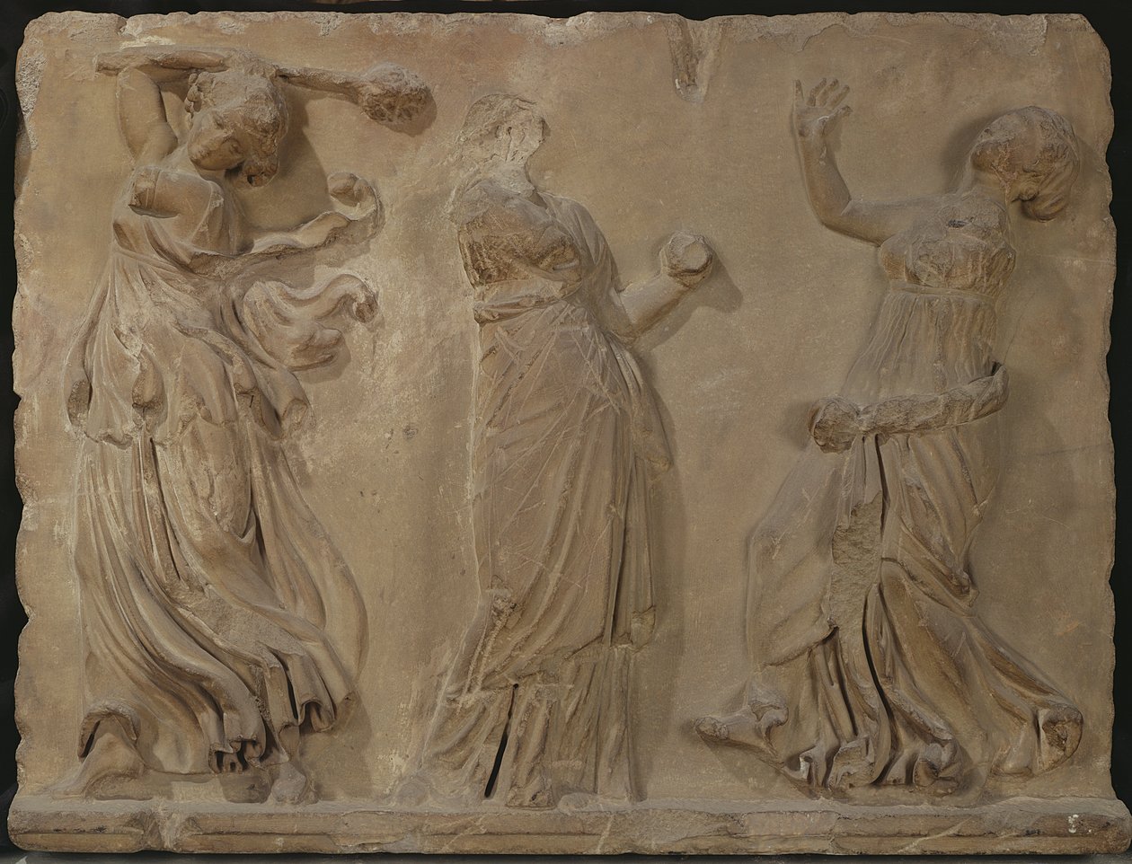 Três bacantes, 336-30 aC de Greek