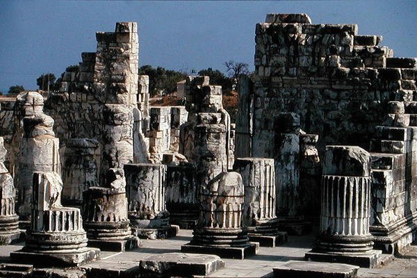 Ruínas do Templo de Apolo de Greek School