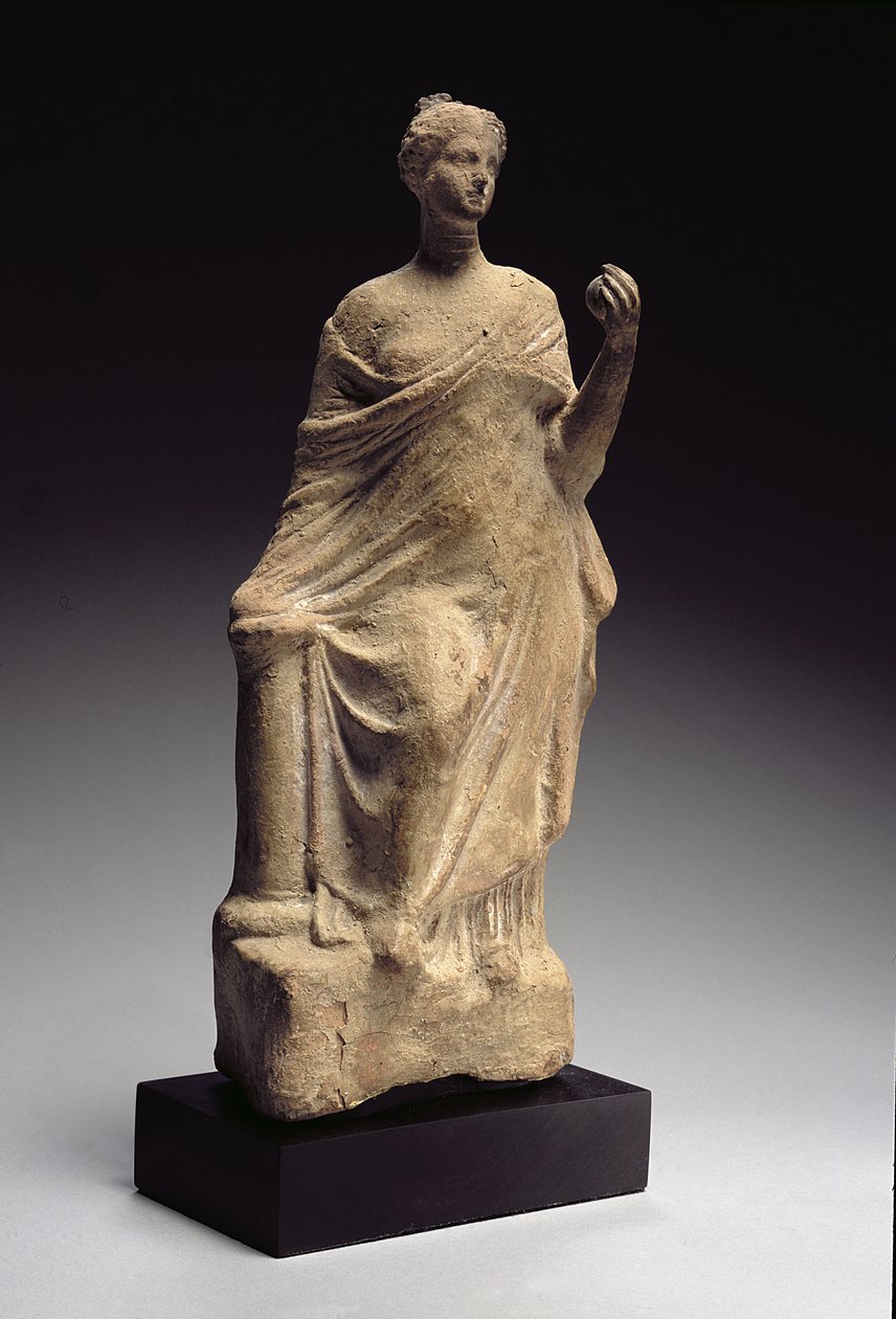 Estátua helenística (terracota) (veja também 257659) de Greek