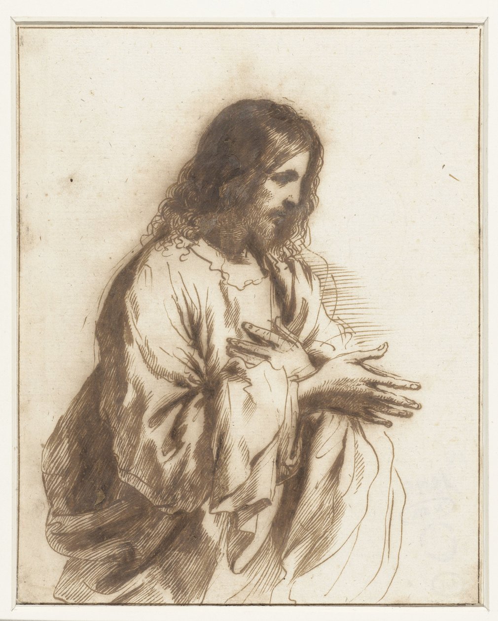 Christus de Guercino (attributed to)
