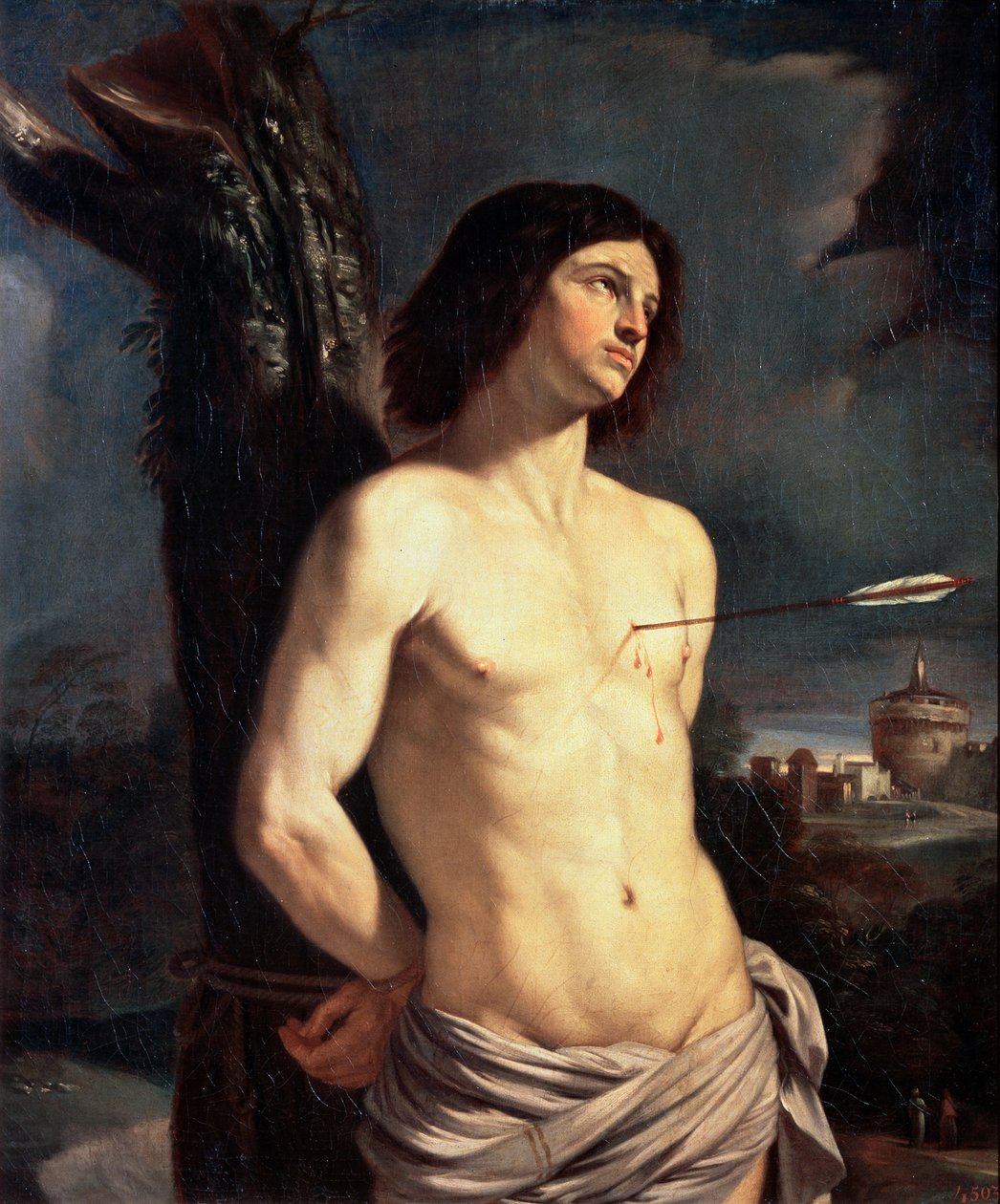 São Sebastião, 1642. de Guercino