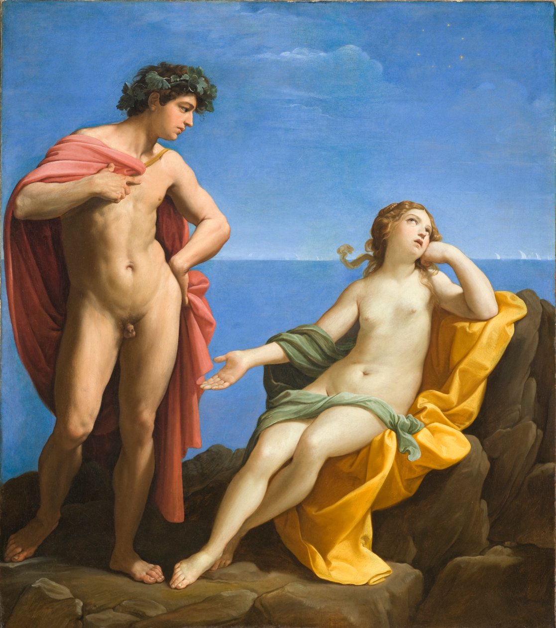 Baco e Ariadne de Guido Reni